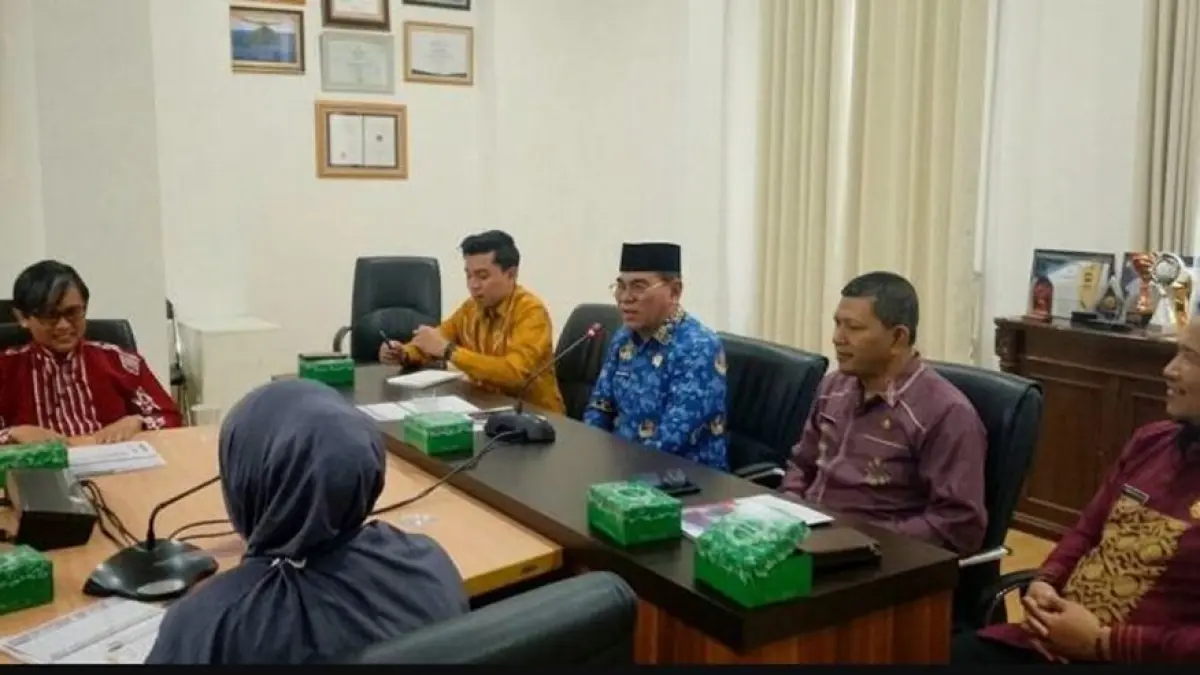 Sekretaris Daerah Bone Bolango Iwan Mustapa menyebut pembenahan kelembagaan menjadi salah satu pekerjaan penting dalam memastikan regulasi KTR berjalan efektif.(F:Diskominfo)