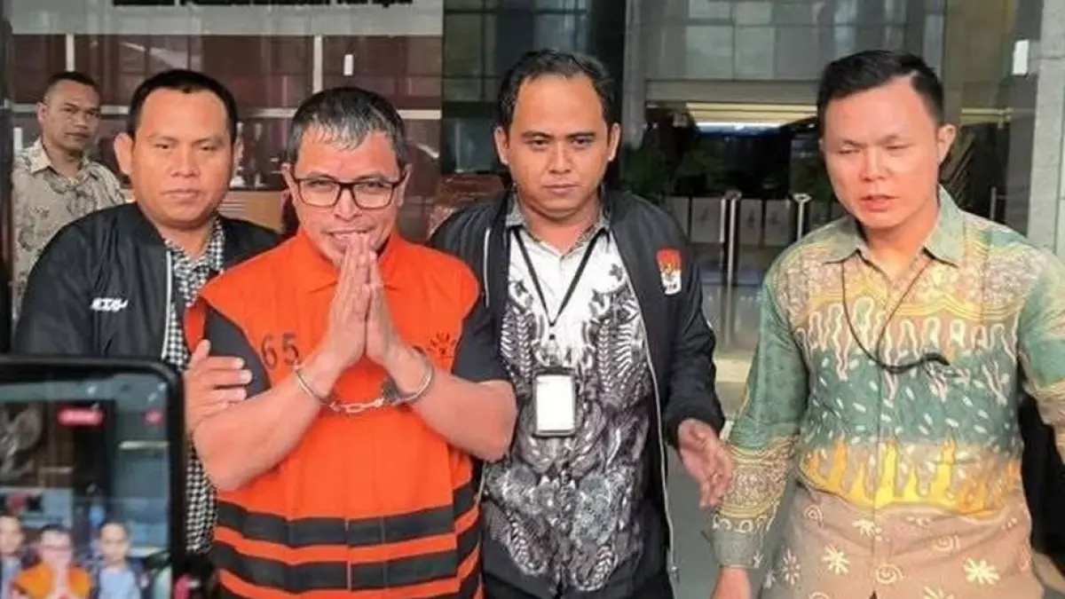 Penetapan tersangka tersebut disampaikan KPK pada Konferensi Pers.(F:Istimewa)