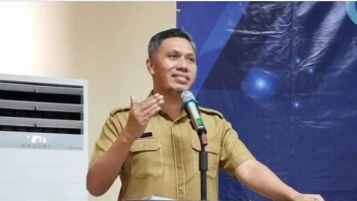 Sekretaris DPRD Provinsi Gorontalo Rifly Katili.(F:dok Kominfotik)