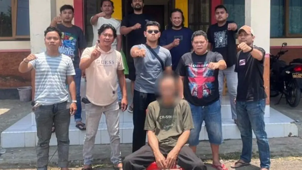 Polisi kini mengamankan seorang pria yang diketahui merupakan suami korban.(F:Hms-Pol)
