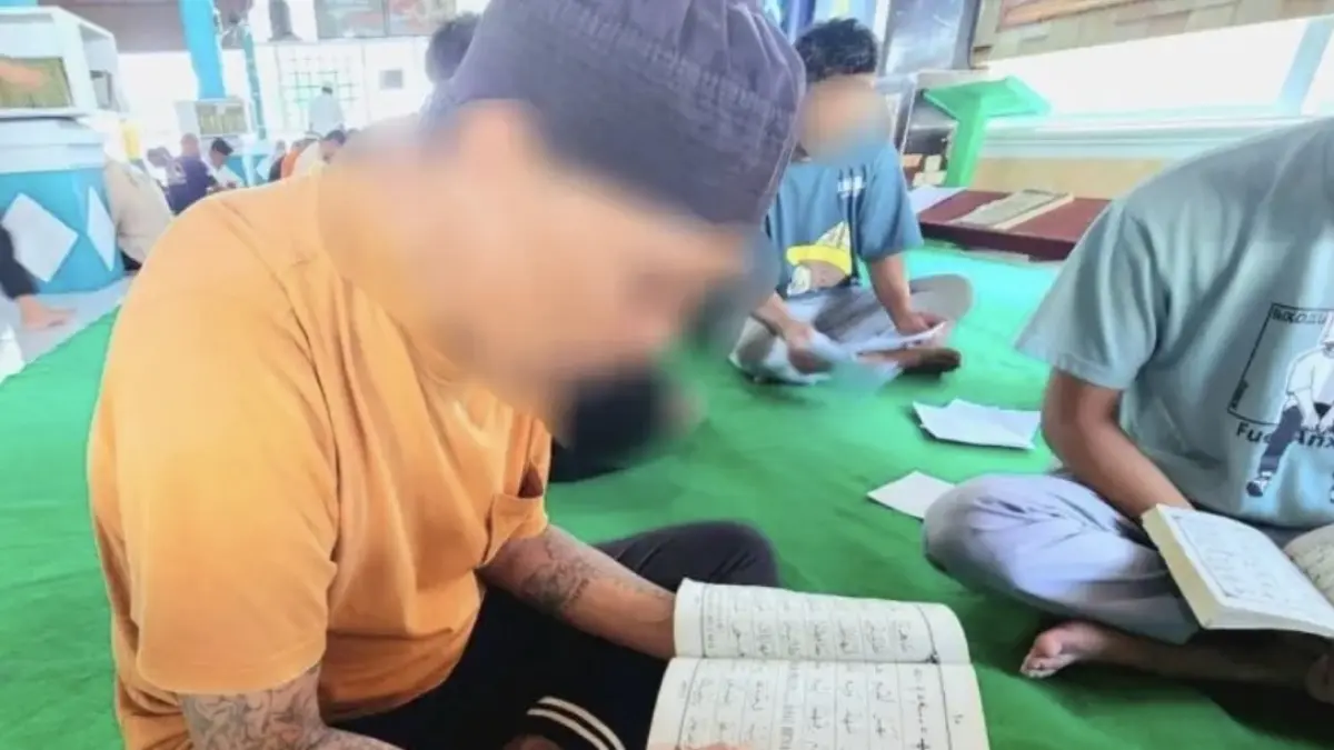 Warga binaan pemasyarakatan mengikuti program Riyadah di Lapas Kelas II A Gorontalo, Kota Gorontalo, Provinsi Gorontalo, Selasa (29/9/2026). (ANTARA/Ho-Humas Lapas Kelas II Gorontalo)