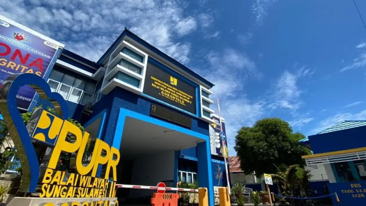 Balai Wilayah Sungai Sulawesi II Gorontalo (F:dok Bws)