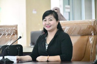 Aleg Golkar Gorut Wisye Pangemanan. (Ist)