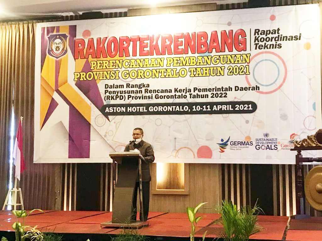 Rakortekrenbang, Menuju Gorontalo Maju, Unggul dan Sejahtera