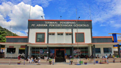 Pelabuhan Feri Gorontalo. Foto:Istimewa