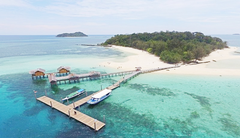 Wisata Pulau Saronde salah satu destinasi wisata yang terletak di wilayah Kecamatan Ponelo Kepulauan, Kabupaten Gorontalo Utara. Foto: diambil dari genpi.com