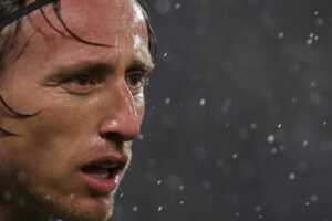 Luca Modric. (Adrian Dennis/AFP)