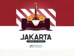 Ilustrasi Formula E. (Fajar)