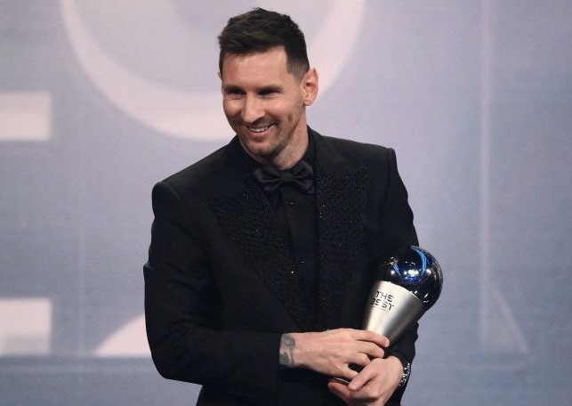 Pemain timnas Argentina dan Paris Saint-Germain Lionel Messi. (Franck Fife/AFP/Antara)