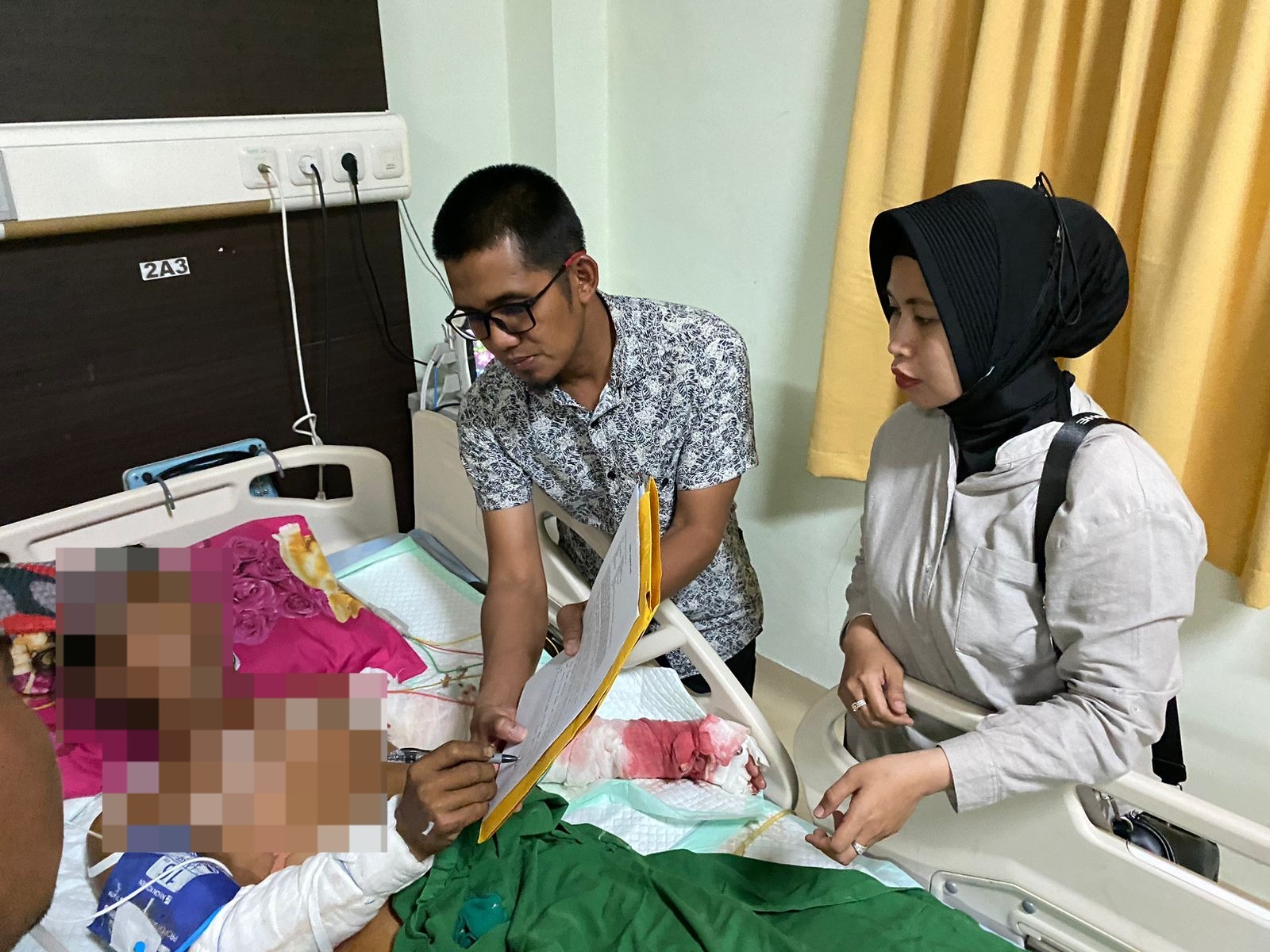 Sempat dirawat intensif di Rumah Sakit di Kubu Raya selama 12 hari, SN akhirnya meninggal dunia.