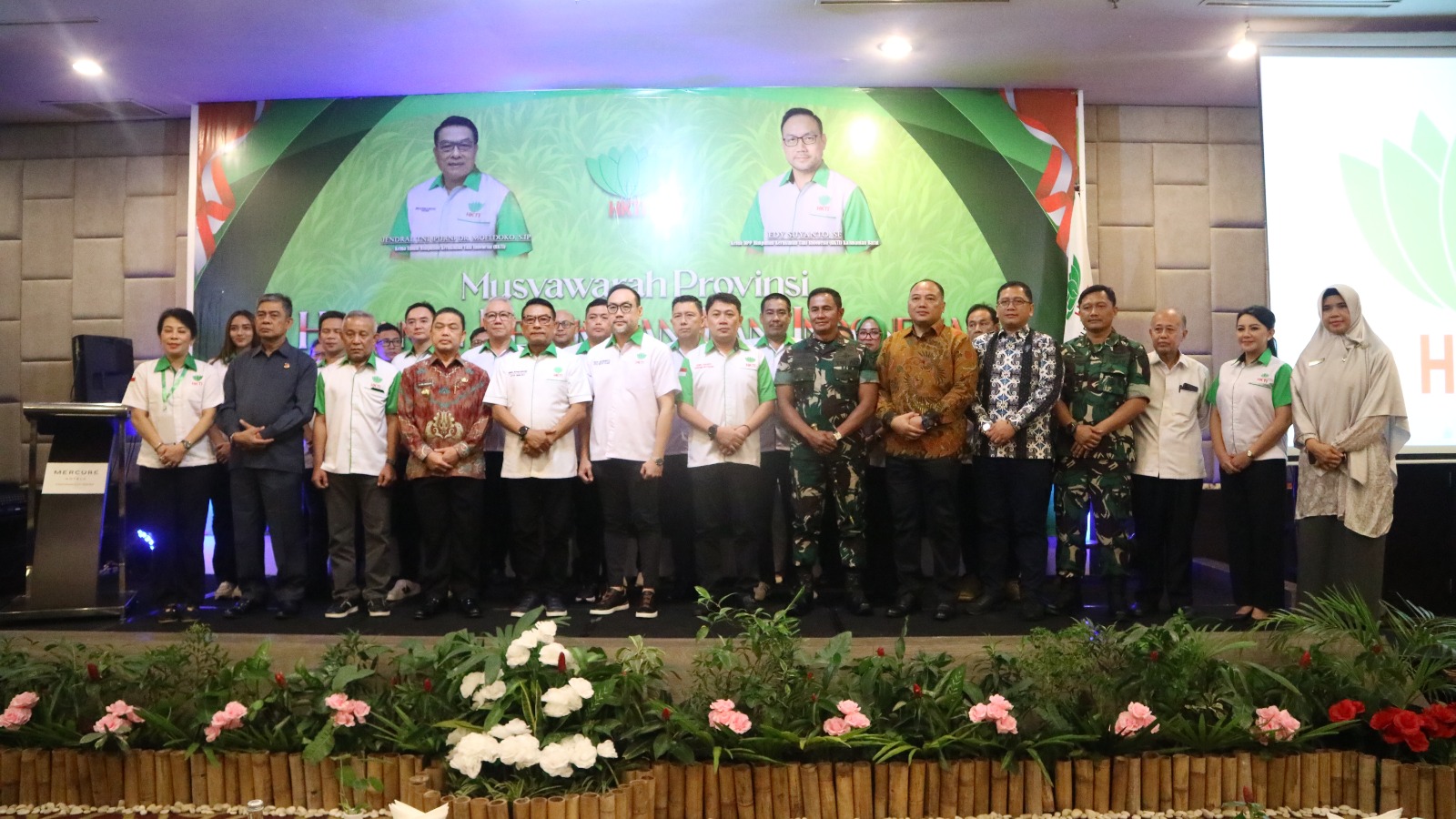 HKTI: Ketua HKTI Kalbar Moeldoko hadiri pelantikan kepengurusan HKTI Kalbar periode 2023-2028.