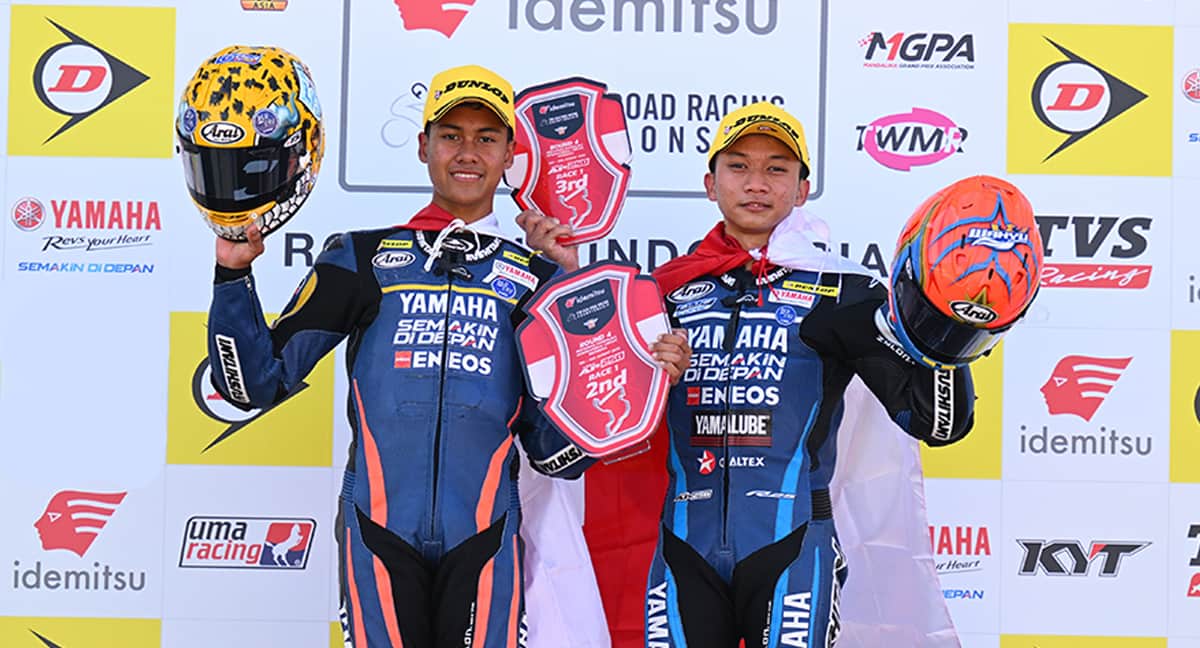 Yamaha Racing Indonesia (YRI), Aldi Satya Mahendra dan Wahyu Nugroho.