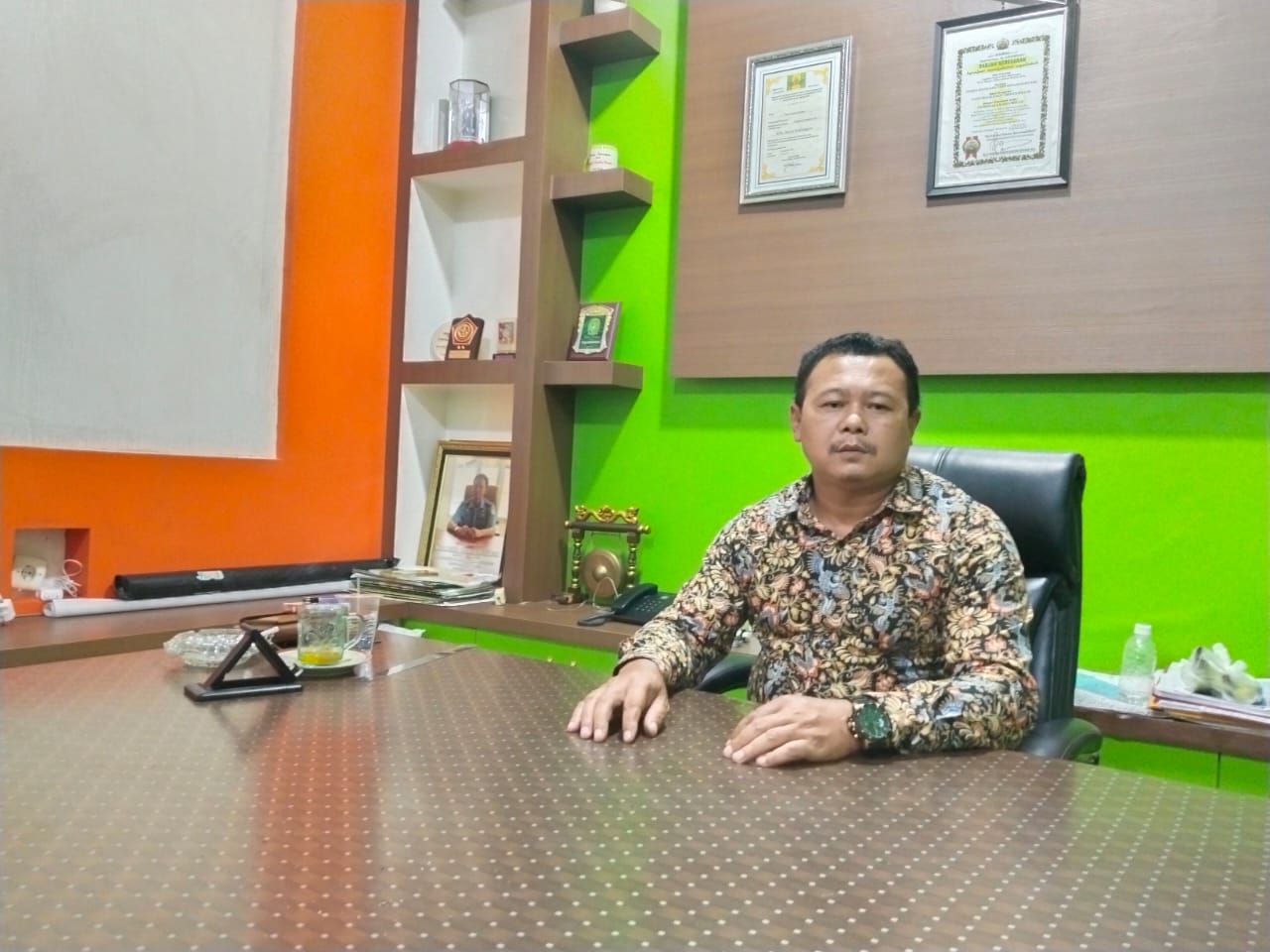 foto: Tukirin Suryo Adinagoro, tokoh masyarakat Kubu Raya-Kalbar.