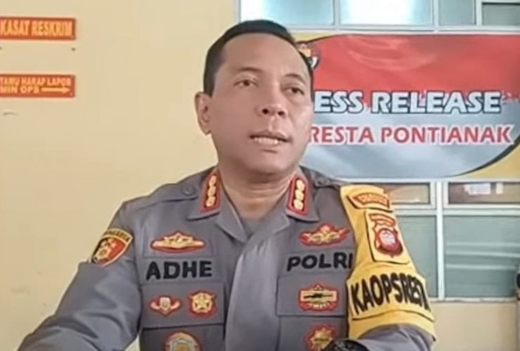 Kombes Pol Adhe Hariadi, Kapolresta Pontianak.