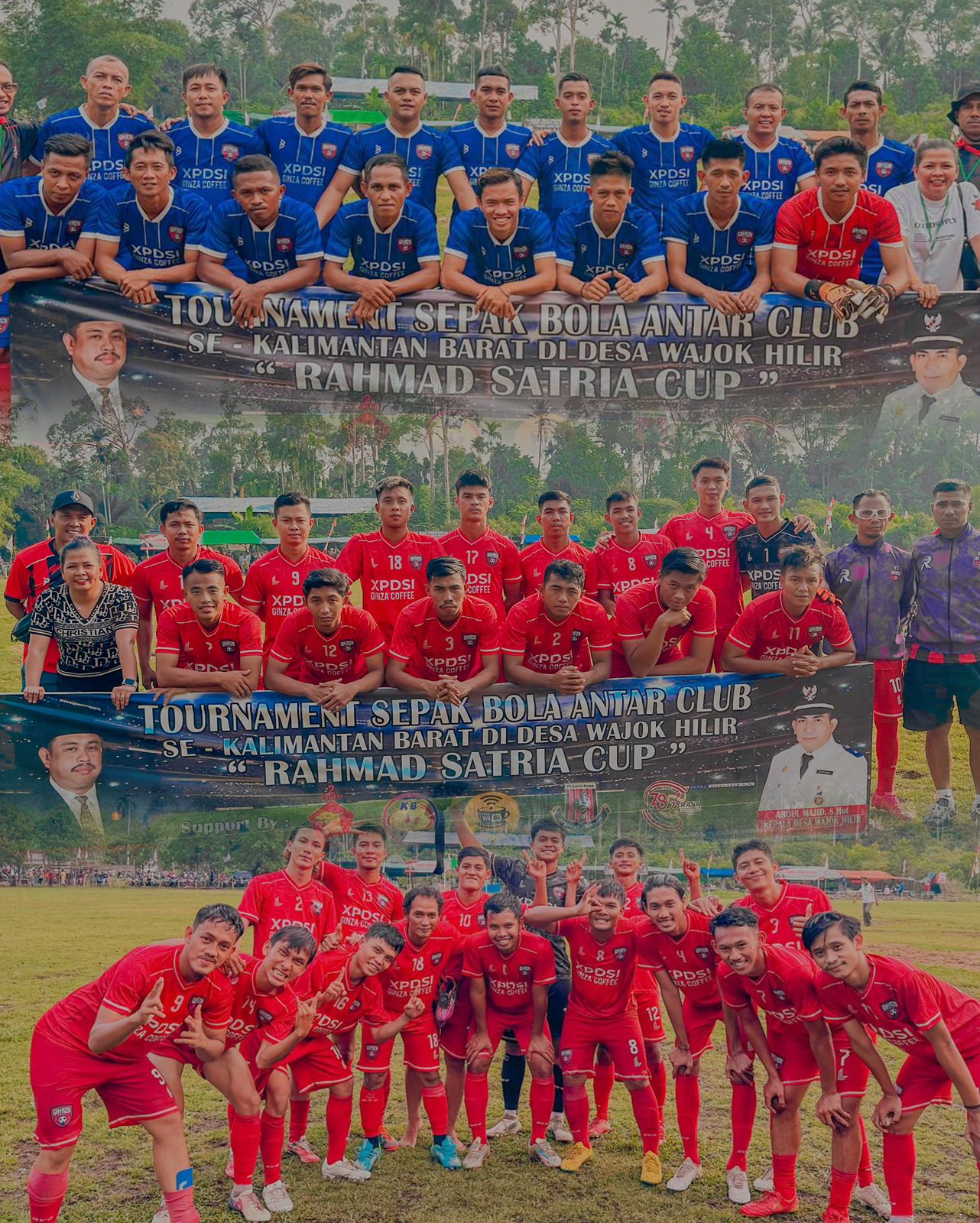 Ginza FC, Ginza Jr, dan Ginza Selection berhasil melaju ke semifinal Rahmad Satria Cup 2023.