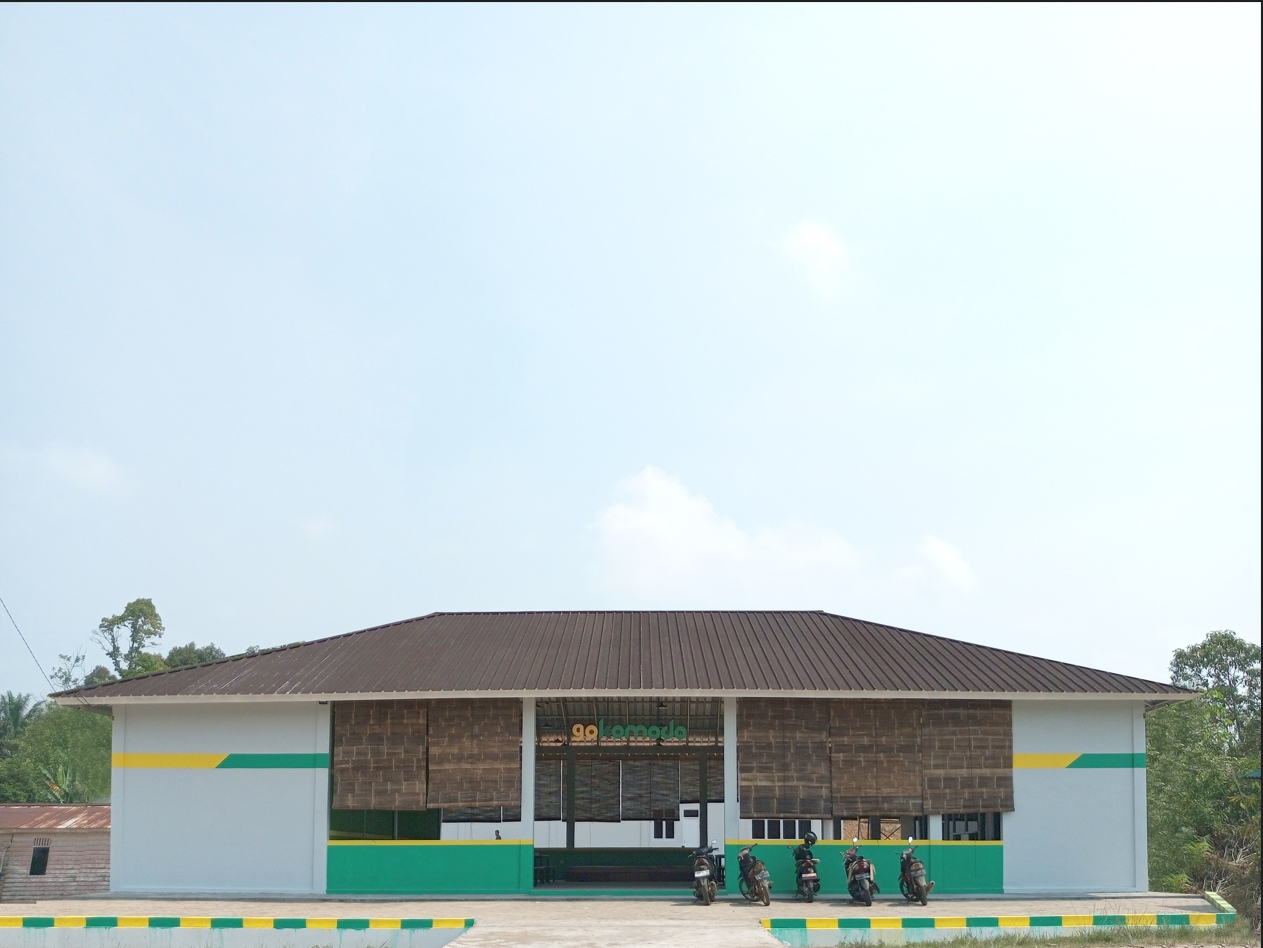 Sentra tani modern GokoHub di Bodok, Sangggau.