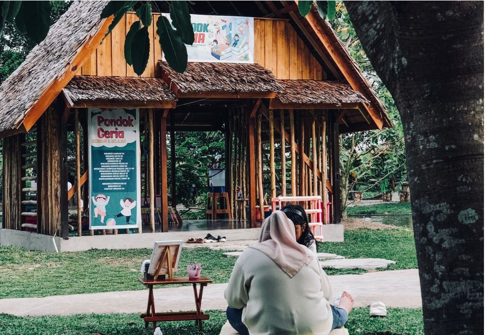 ASYIK: Pondok Ceria Amal Zone, tempat bermain sambil berwisata untuk anak.IST