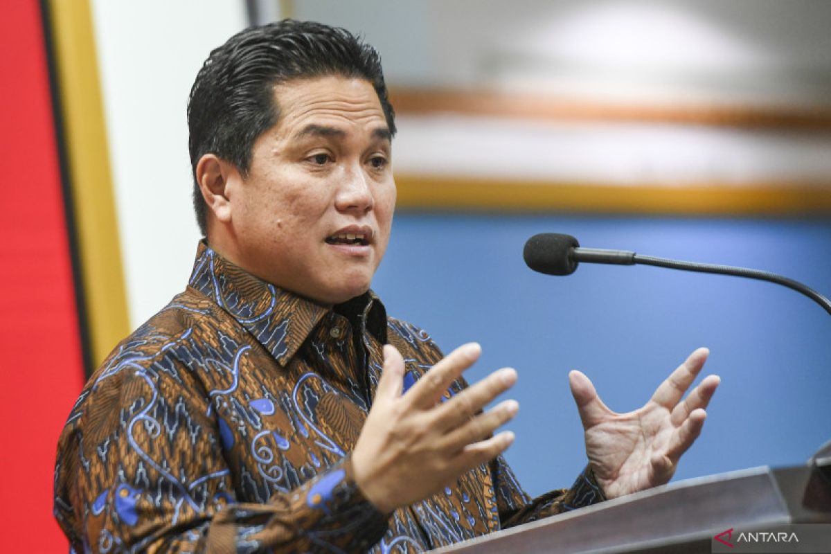Erick Thohir, Menteri BUMN.