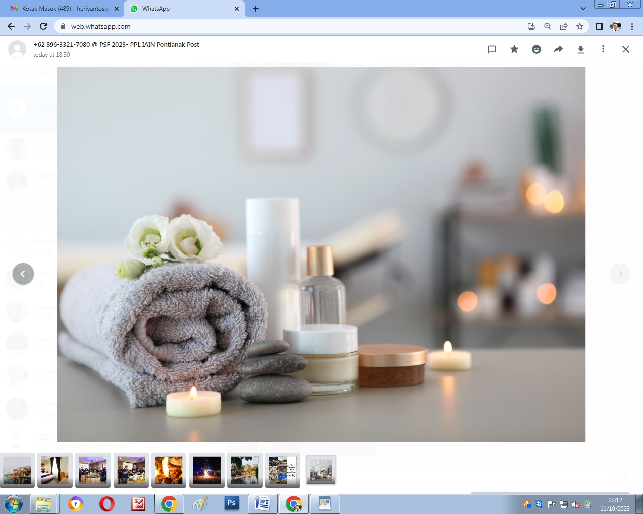 RELAKSASI: Spa dan massage merupakan cara yang tepat untuk relaksasi setelah bekerja.
