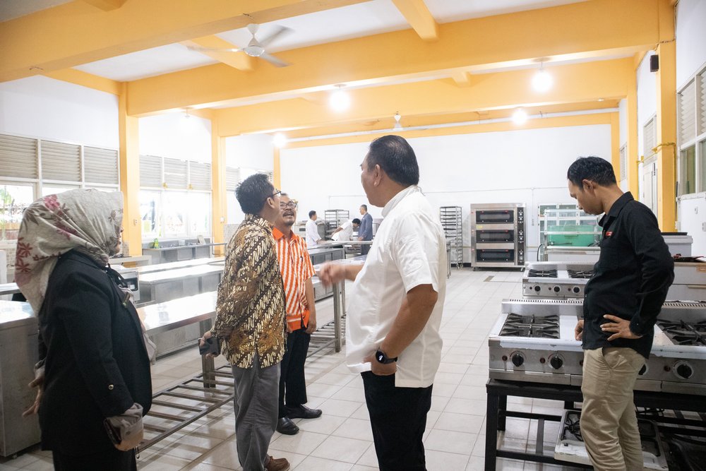 Foto: Melihat Dapur Praktek SMKN 5 Pontianak