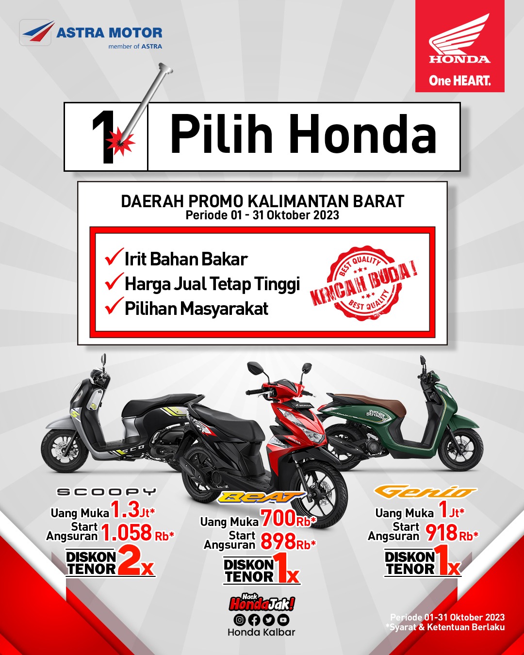 Promo PILIH HONDA