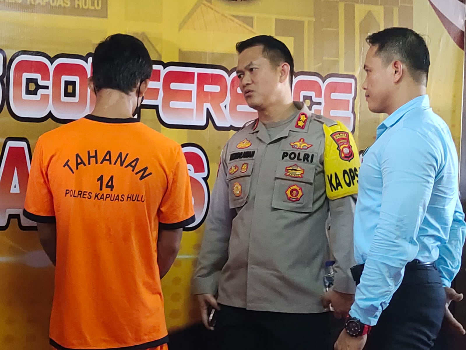 Polres Kapuas Hulu berhasil menangkap pelaku pemerkosaan dan pembunuhan bidan di Semitau berinisial NR yang merupakan karyawan perusahaan sawit. (IST)