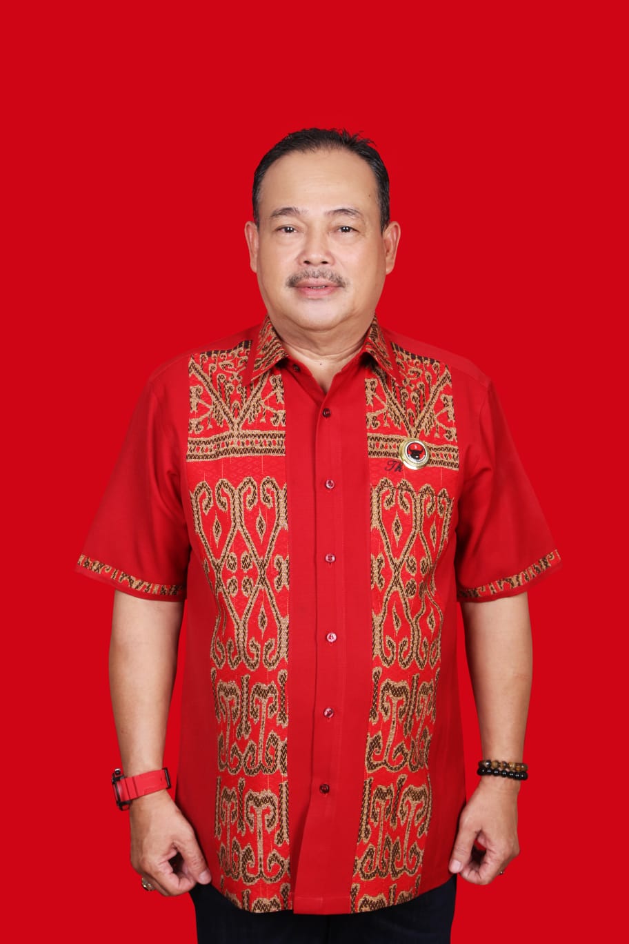 Alexander Thomas, anggota DPRD Kalbar dari Fraksi PDI Perjuangan.