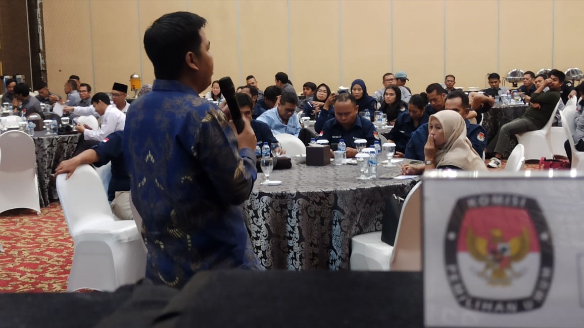 PEMILU : Komisi Pemilihan Umum (KPU) Kota Singkawang menggelar rapat koordinasi (Rakor) persiapan pembentukan Kelompok Penyelenggara Pemungutan Suara (KPPS) untuk Pemilu Tahun 2024.