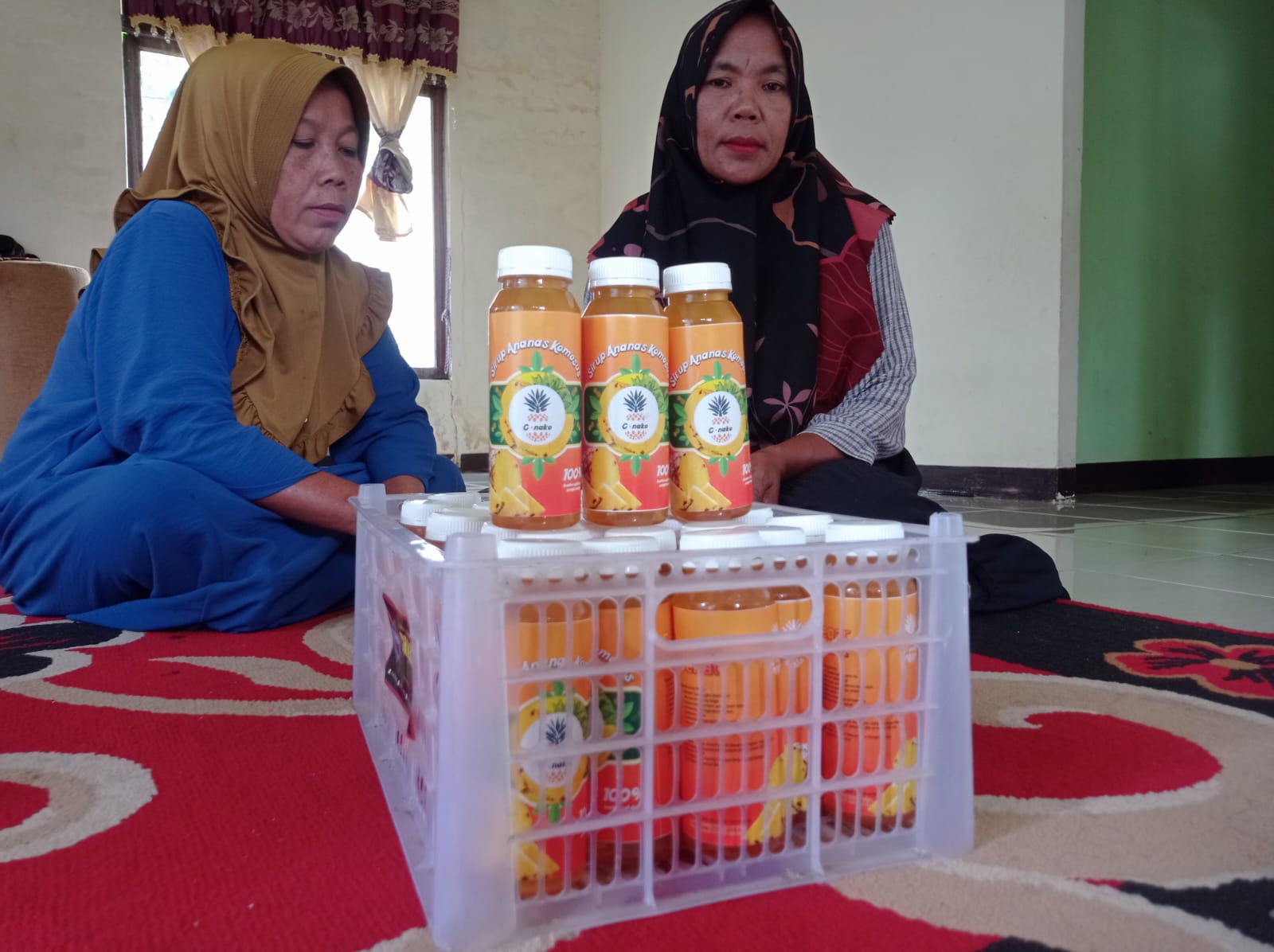 Sirup C Nako yang diolah Siti Qomariyah.