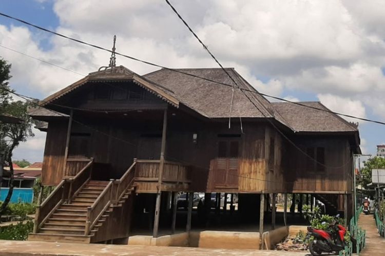 Rumah Cagar Budaya yang berada di kampung Wisata Caping.