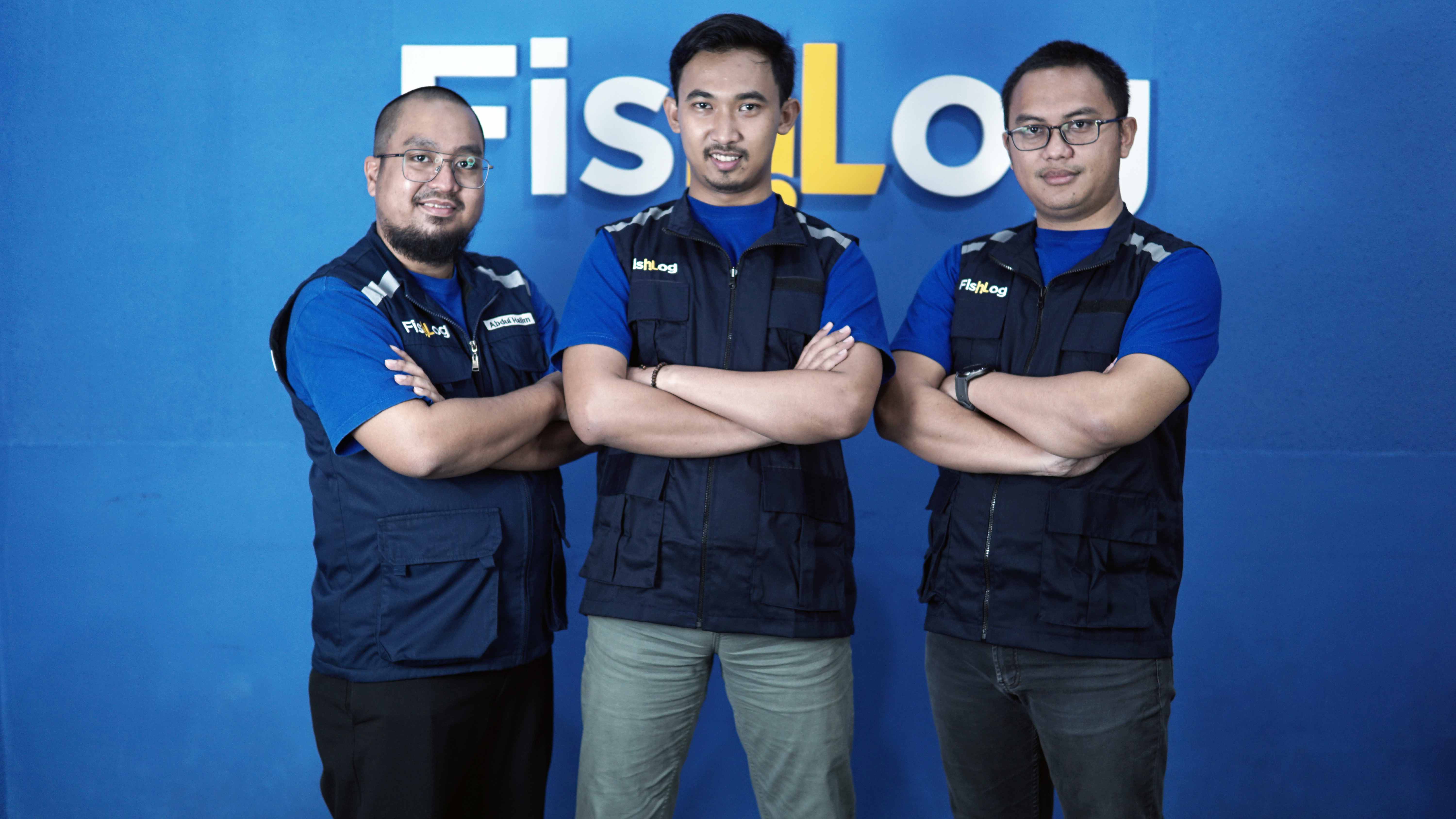Tiga serangkai pendiri Fishlog.