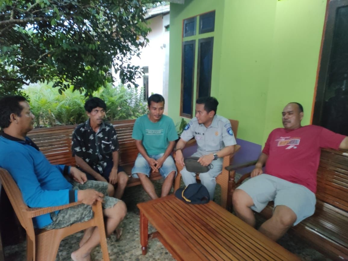 SANTUNAN : Ahli waris korban kecelakaan di Sandai, mendapatkan santunan dari Jasa Raharja, Rabu (13/12).
