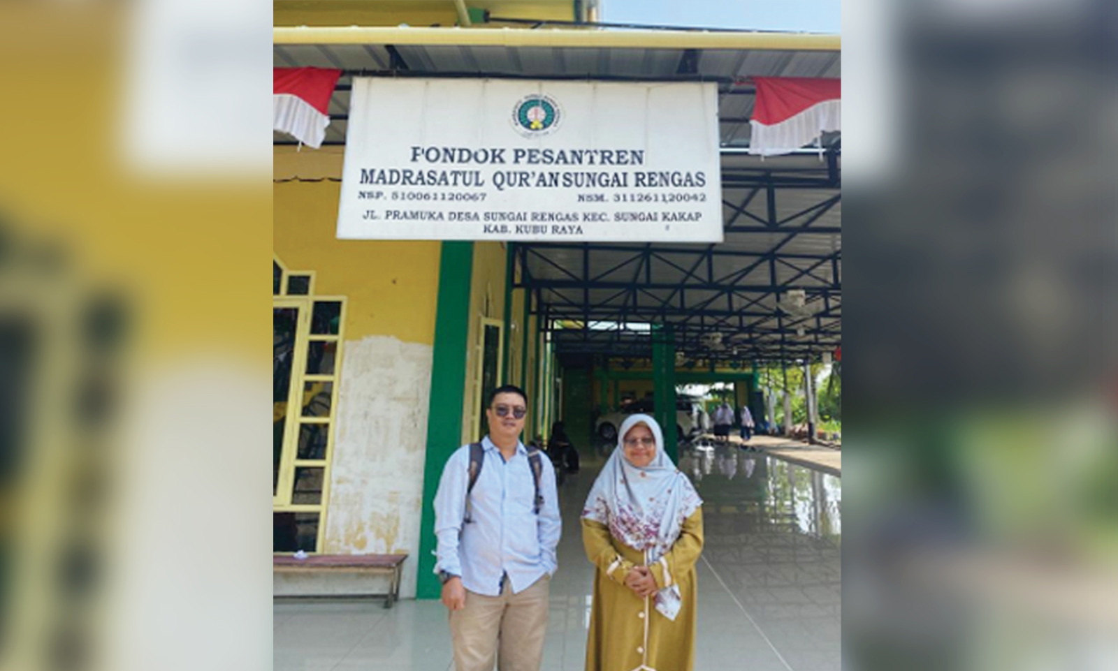 Tim PPM Dosen Akuntansi Polnep memberikan pelatihan penyusunan pelaporan dana BOS di SMPI Tahfizhul Qur&rsquo;an, Kubu Raya.