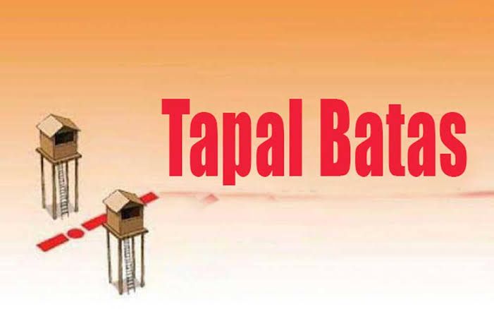 Ilustrasi tapal batas.
