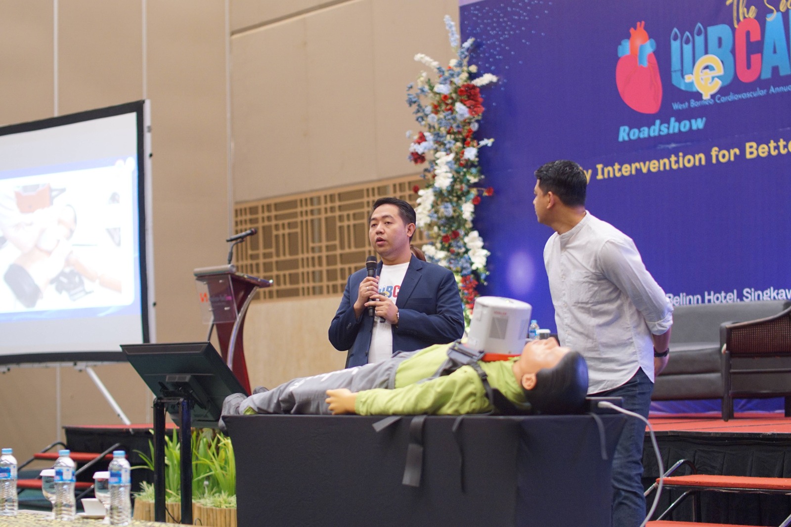 Pemeragaan cara memakai Automatic CPR menjadi salah satu kegiatan simposium dan workshop yang digelar PERKI Pontianak yang mengusung tema &ldquo;Early Intervention for Better Prognosis&rdquo;.