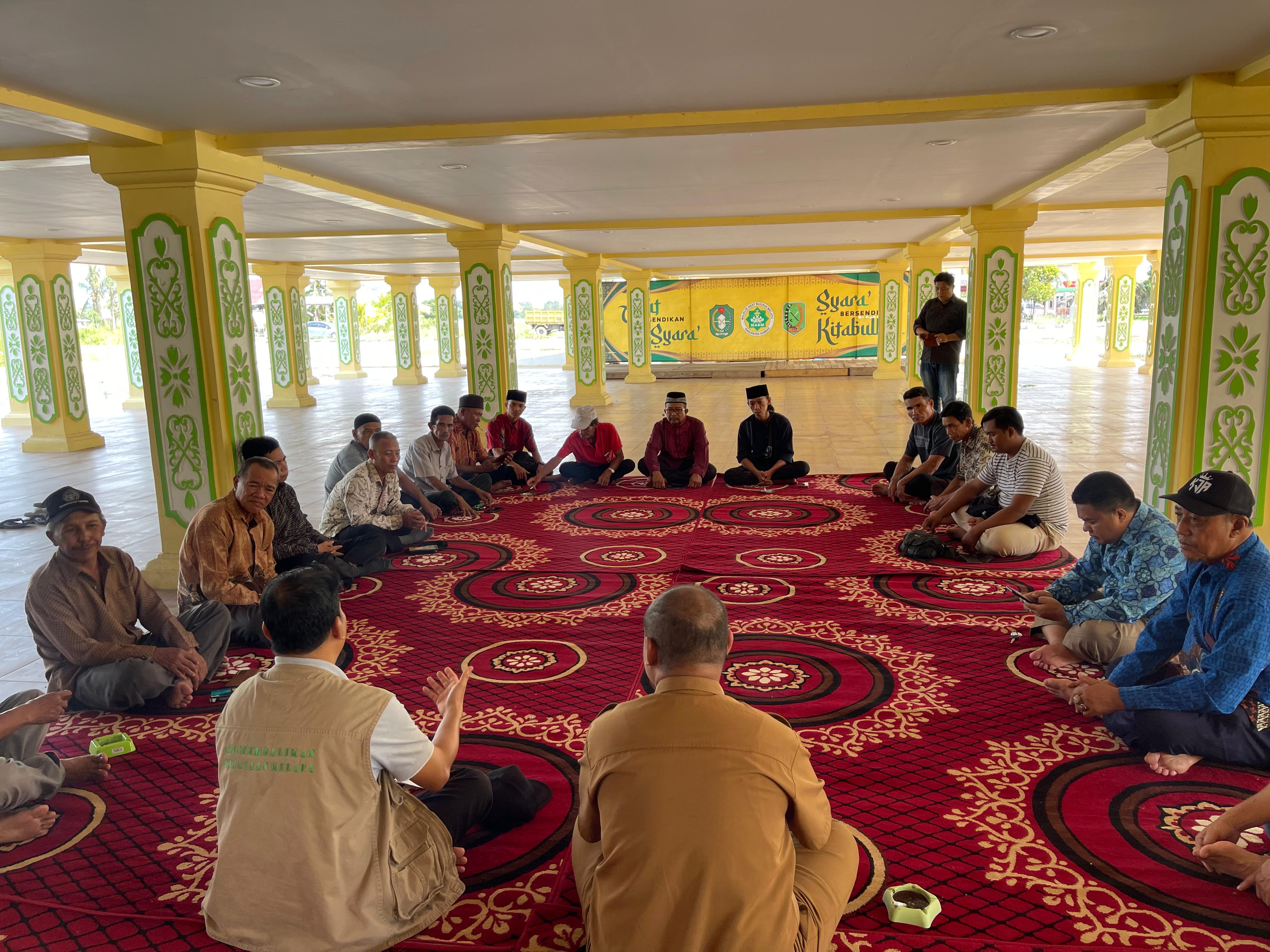 RAPAT : MABM Kabupaten Sambas gelar rapat persiapan pelaksanaan Mubes pembentukan Zikir Maulud kabupaten.