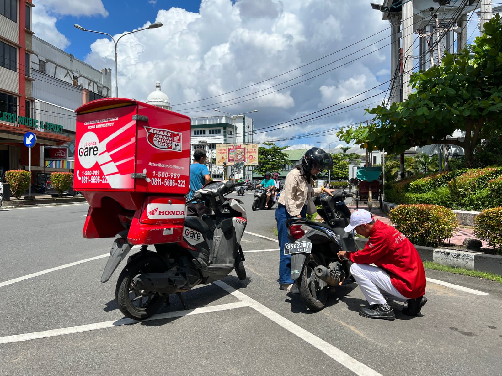Layanan Honda Care.