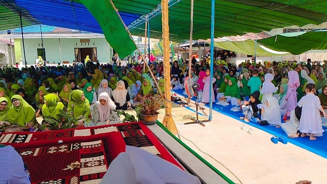 ISTIGASAH: Istigasah yang digelar Pengurus Cabang Nahdlatul Ulama (PCNU) Kabupaten Kayong Utara dalam rangka Milad ke-101 NU, Minggu (28/1).