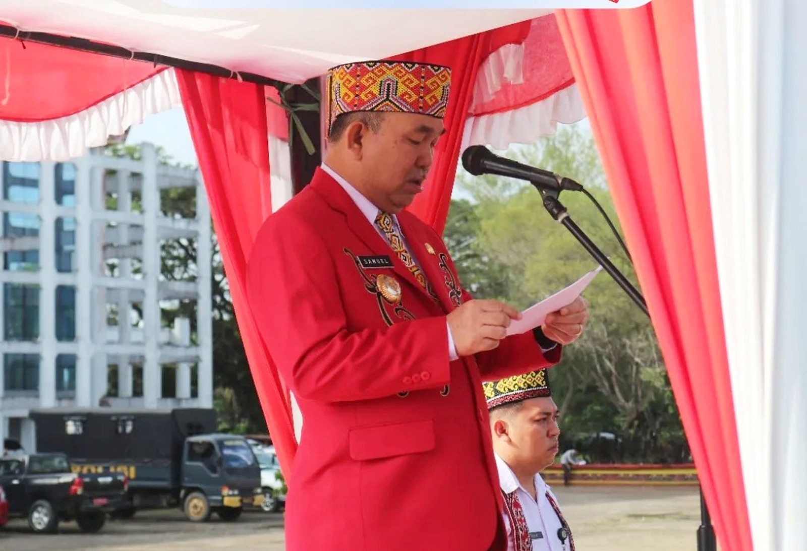 Pj Bupati Landak Samuel.