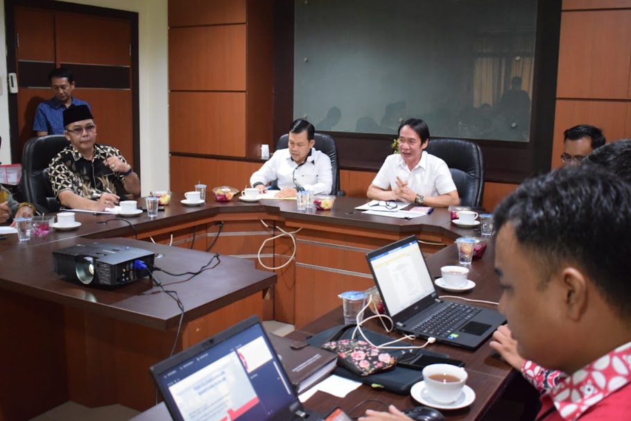DPRD Kabupaten Sambas saat kunker ke Kantor Kemenkumham.