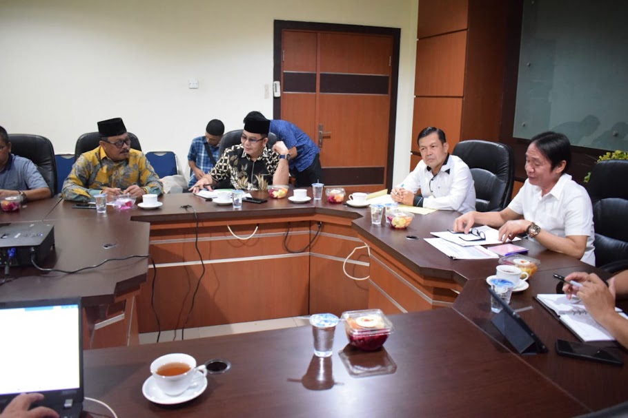 Diskusi bersama pejabat di Kemenkumham.