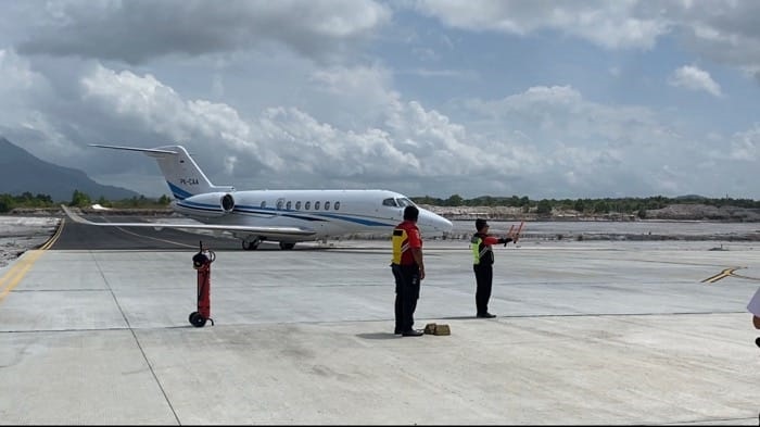 BANDARA : Bandar Udara (Bandara) Singkawang yang menjadi impian warga Kota Singkawang.