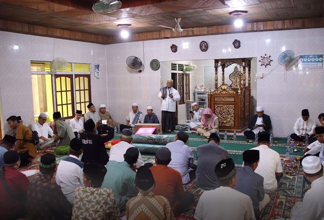 RAMADAN: Suasana safari ramadan di Masjid Al Aminin Desa Parit Bugis.