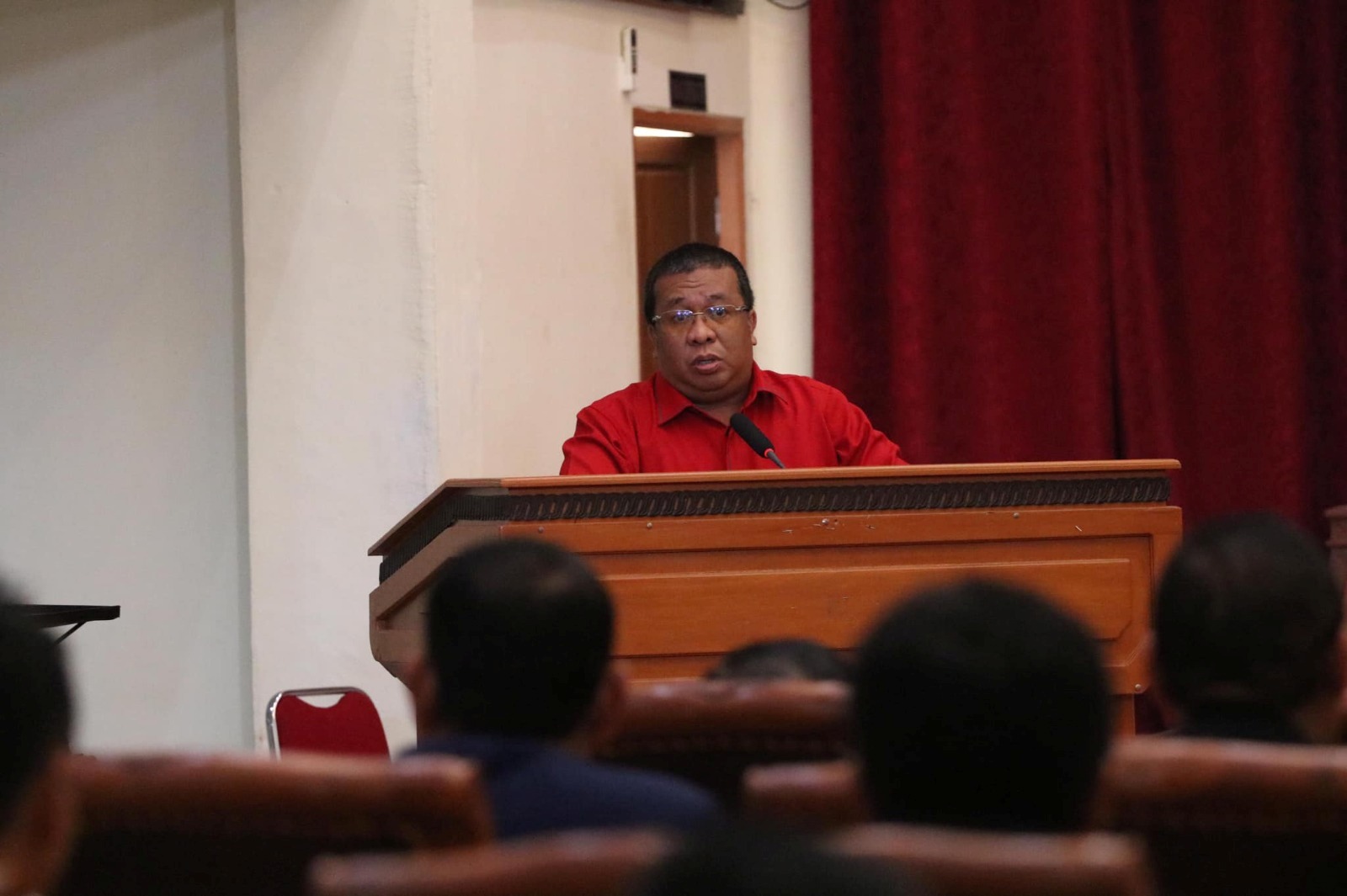 Ketua DPRD Landak, Heri Saman.