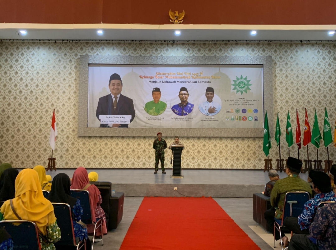 Silaturahmi Idul Fitri PW Muhammadiyah Kalbar.