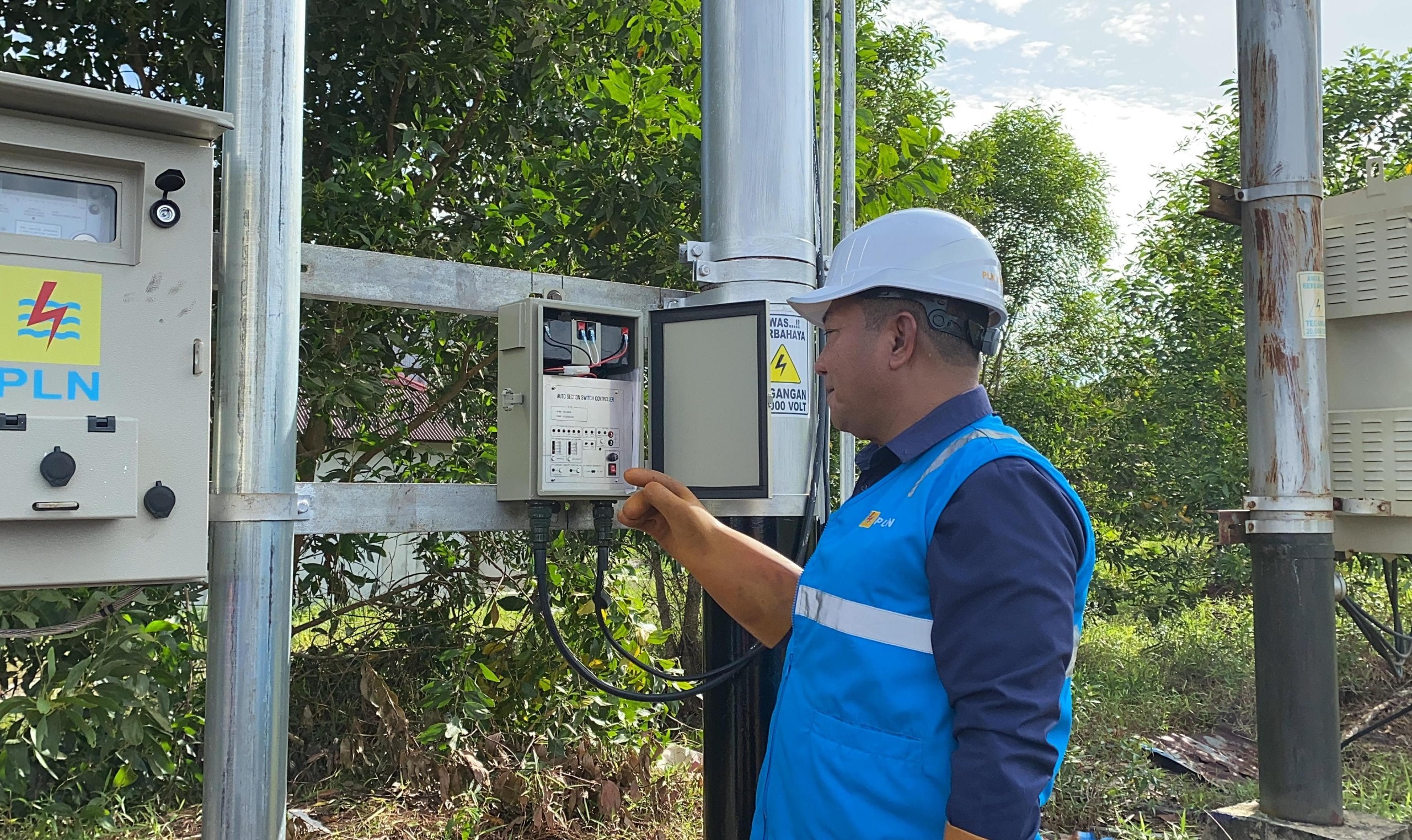 Manager PLN UP3 Ketapang, Blasius Gani memastikan kesiapan supply listrik ke pelanggan.