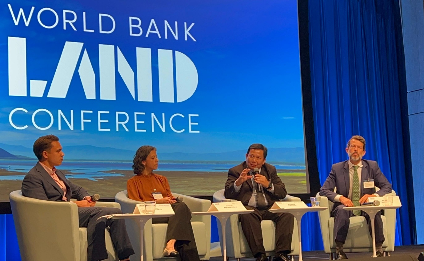 Kementerian Lingkungan Hidup dan Kehutanan menjadi salah satu pembicara pada World Bank Land Conference 2024.