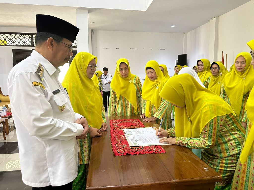 MPM: Suasana pengukuhan pengurus MPM Mempawah.