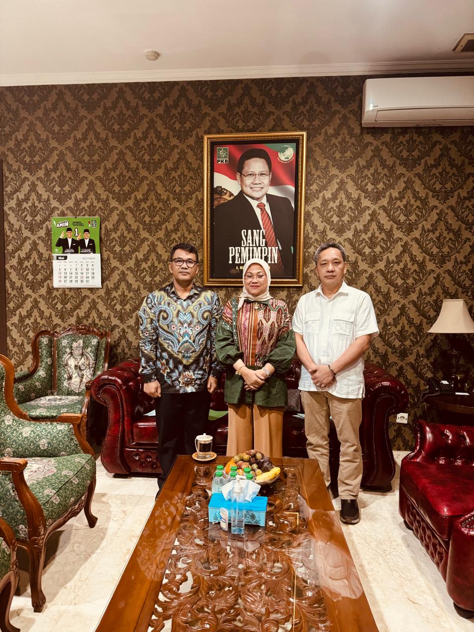 Budi Prasetiyono mengikuti penjaringan calon wakil Gubernur Kalbar di DPP PKB di Jakarta.