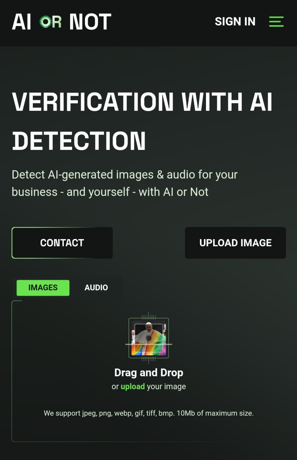 AI or Not.
